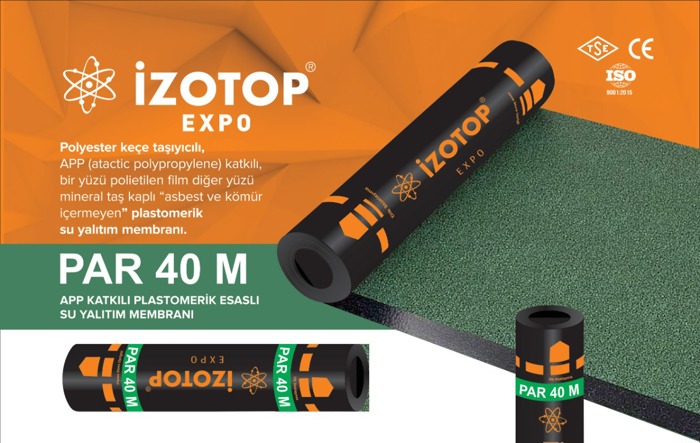 İZOTOP EXPO PAR 40 M APP KATKILI PLASTOMERİK ESSLIA