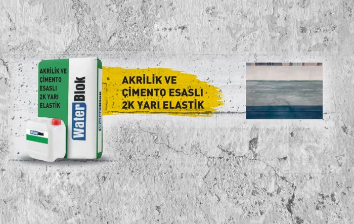 AKRİLİK VE CİMENTO ESASLI 2K YARI ELASTİK