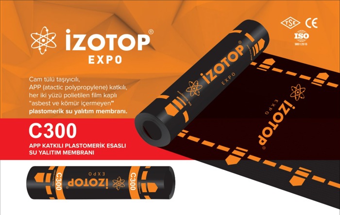 İZOTOP EXPO C300 APP KATKILI PLASTOMERİK ESASLI