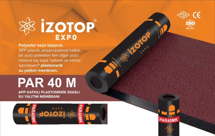 İZOTOP EXPO PAR 40 M APP KATKILI PLASTOMERİK ESASLI